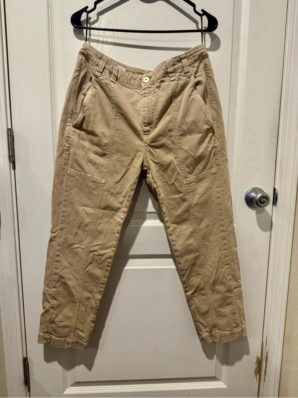 Brunello Cucinelli Beige Capri Pant